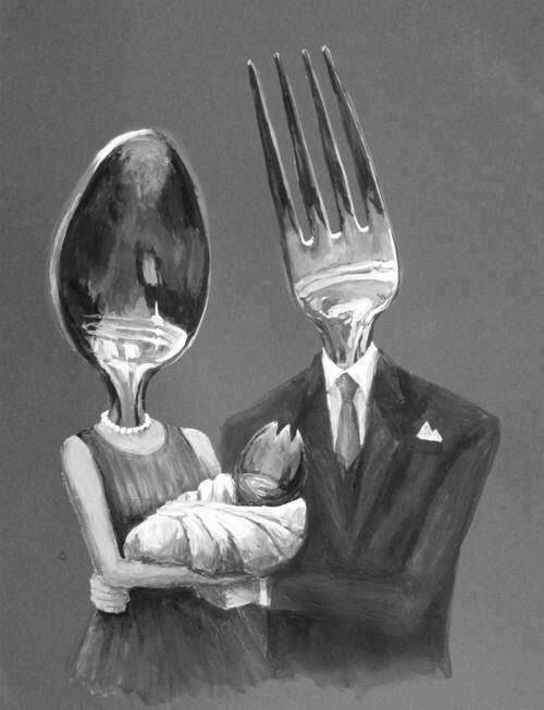 When a Fork and Spoon Love Each Other Very Much