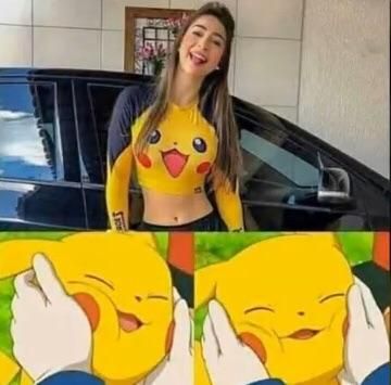 Aww pikachu is so cute