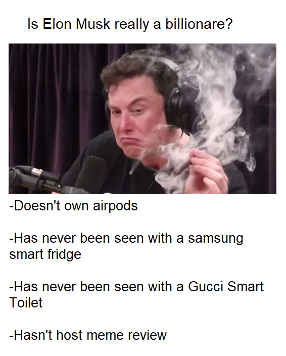 He's nobody