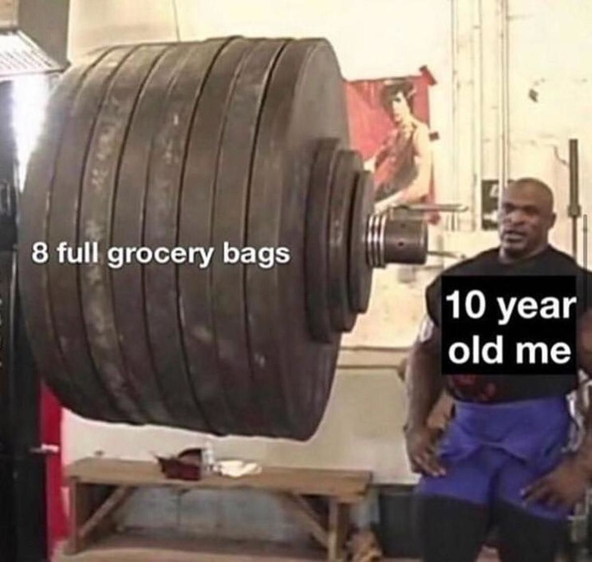 Big boy muscles