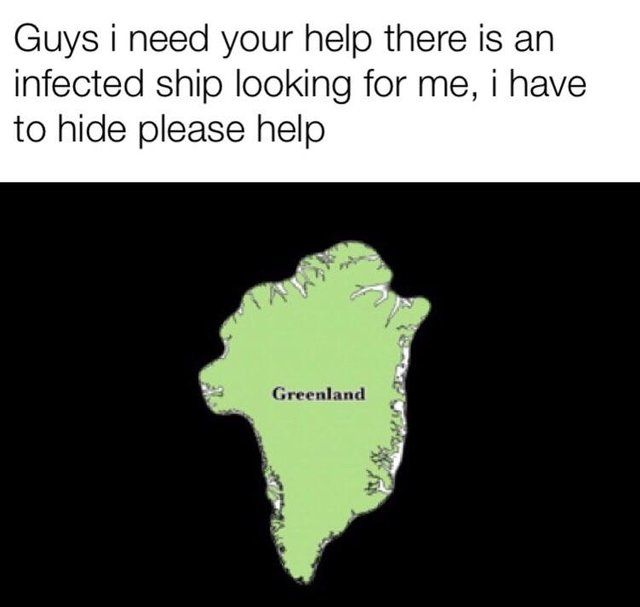 But where is he?