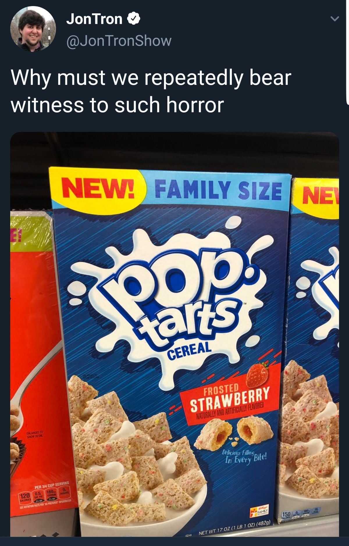 P{op goes the cereal
