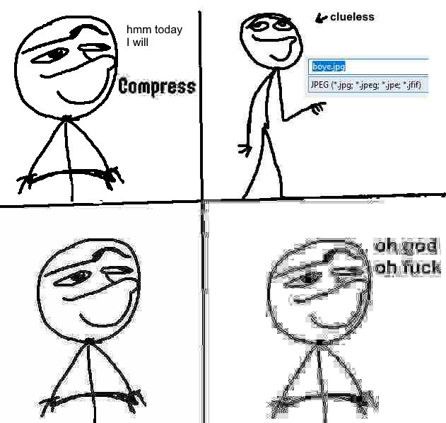 Jpeg, not even once