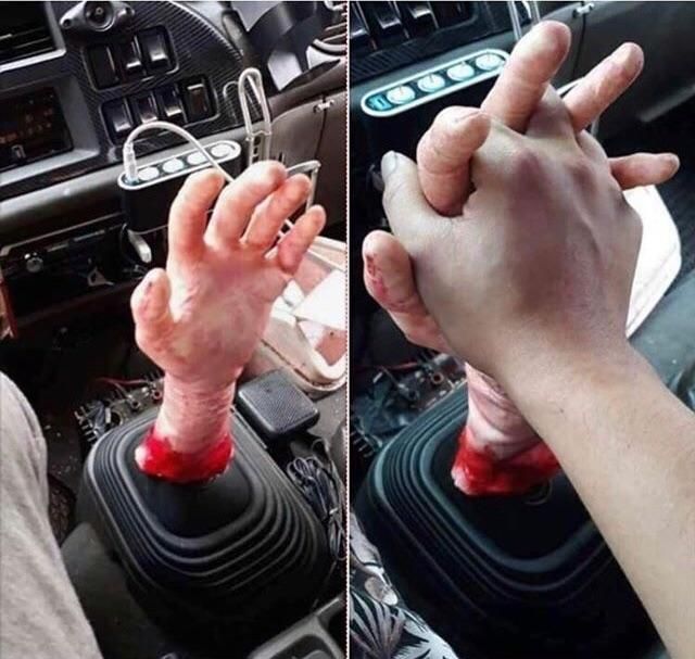 When Karen leaves you, but you still have your manual