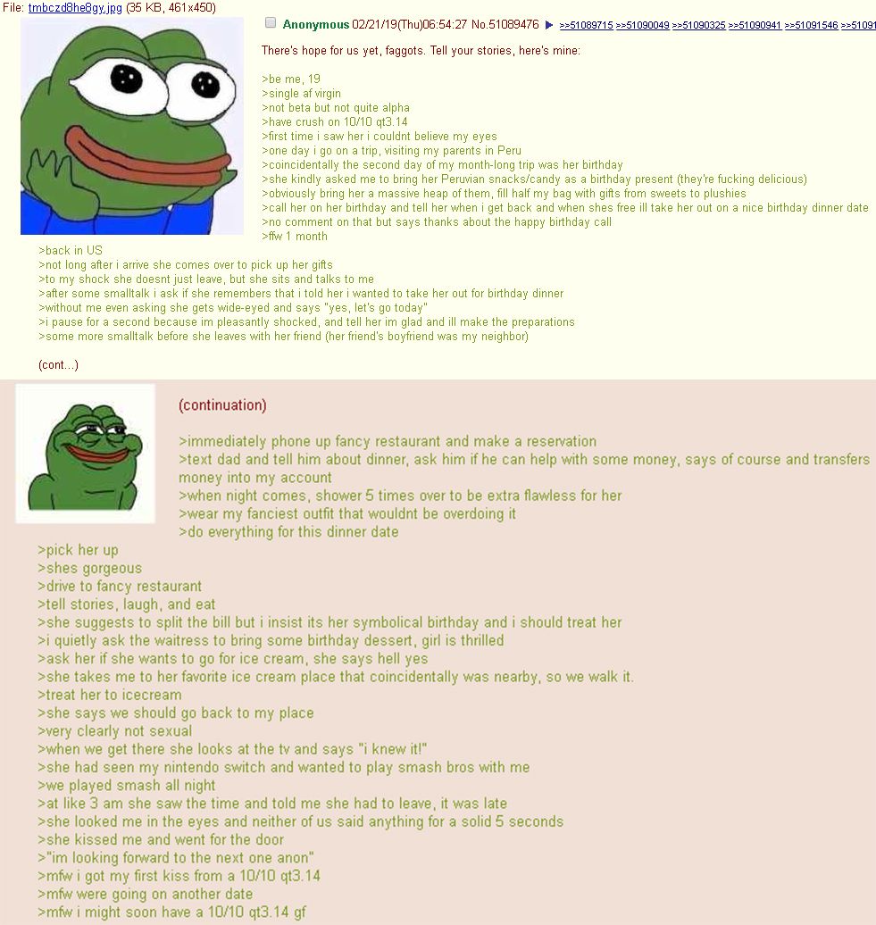 Anon is wholesome