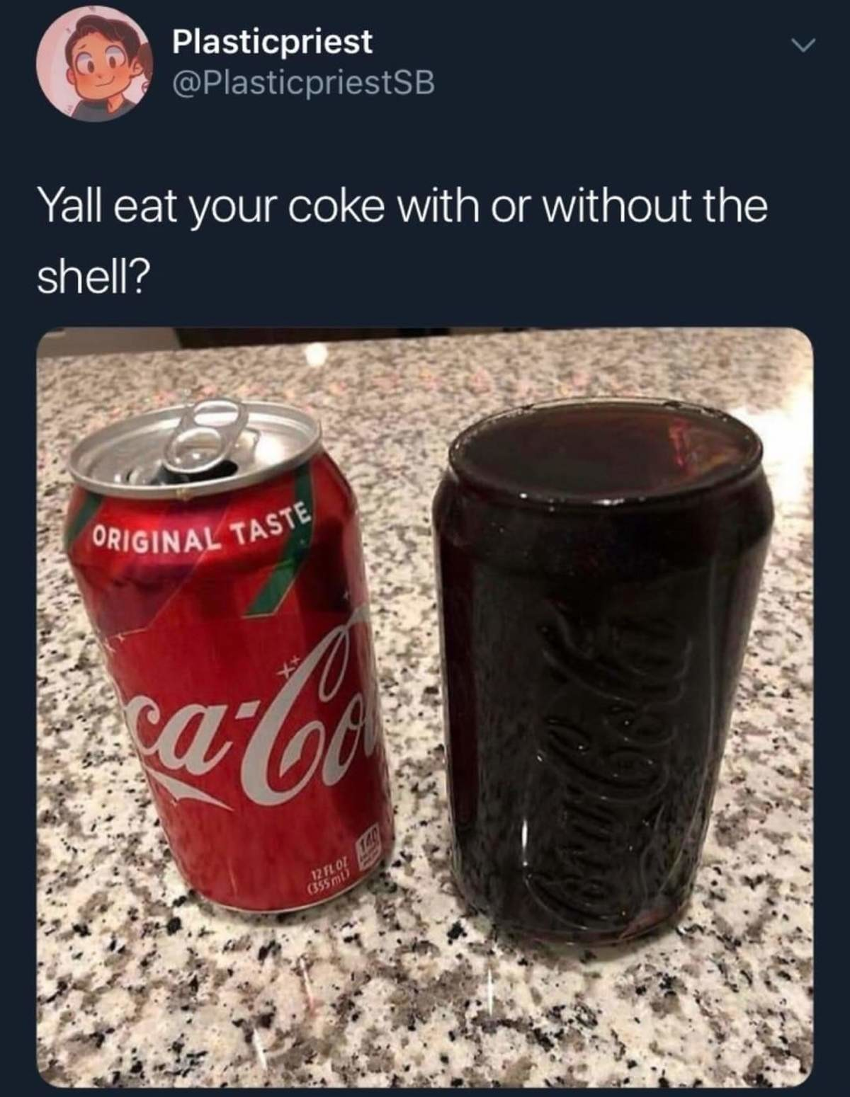 Either way, it still doesn't have any real coke