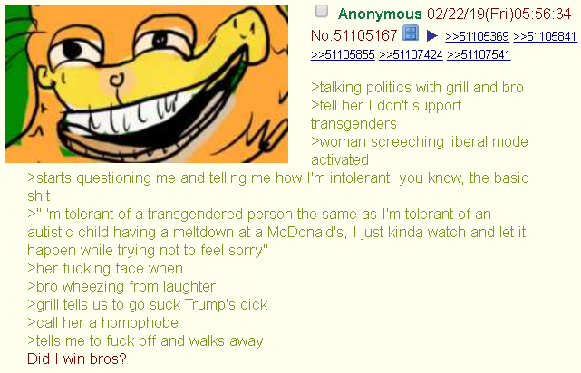 Anon triggers people
