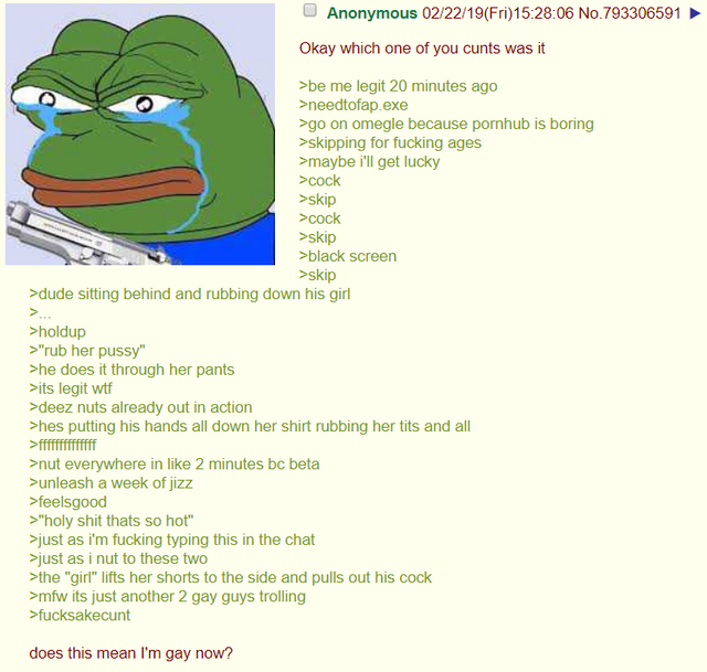 Anon on omegle