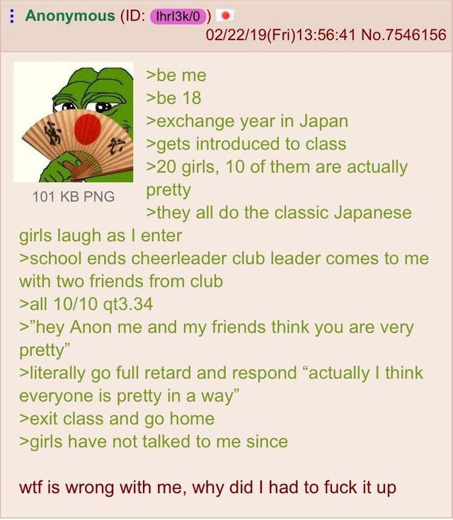 Anon in Japan
