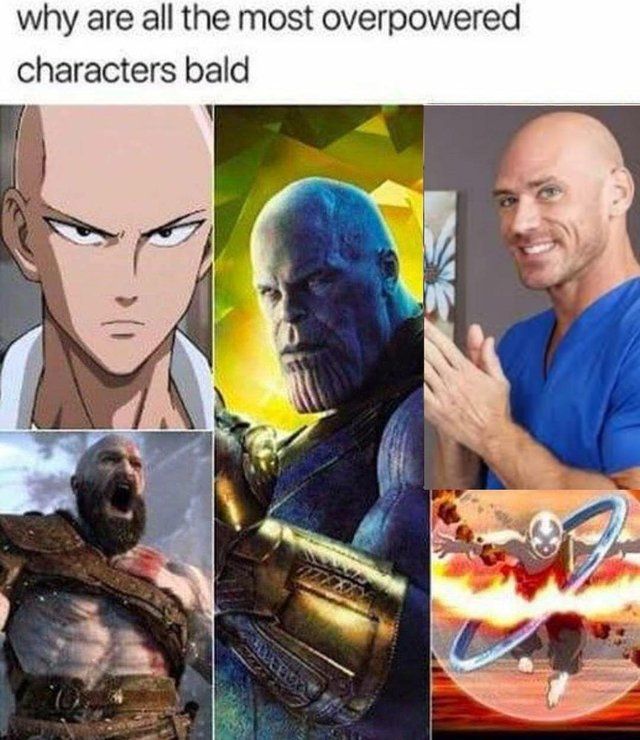 Training makes you go bald