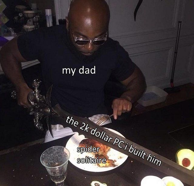 At least play Minecraft father