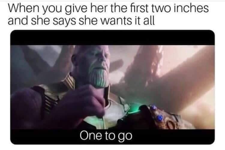 Just like Thanos