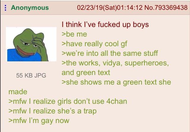 Anon's gf