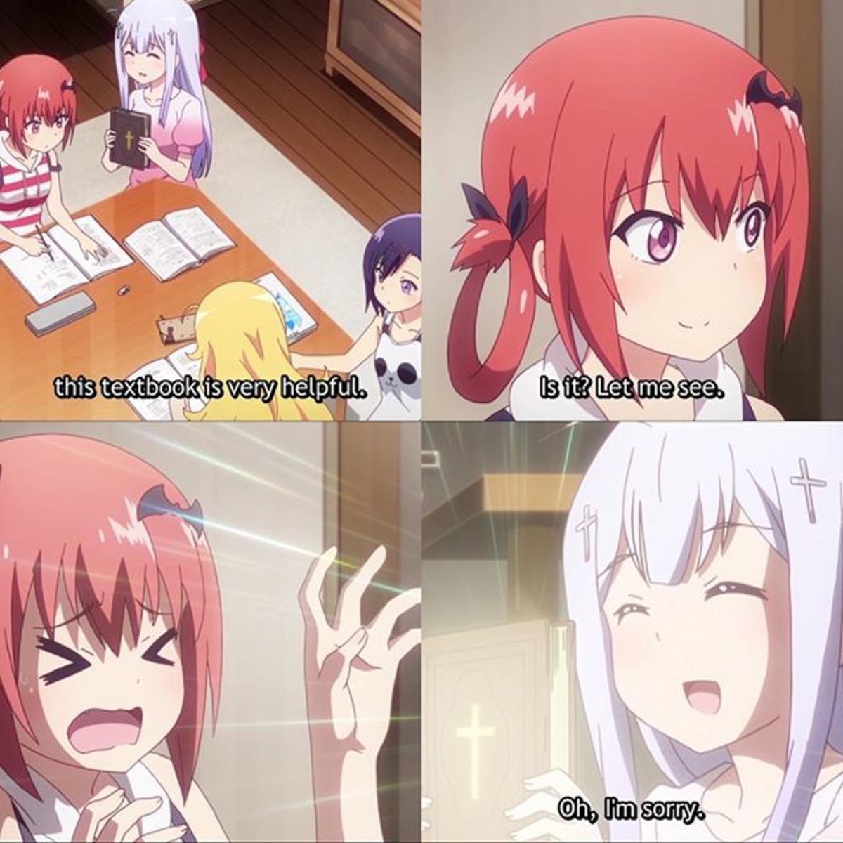 it burns