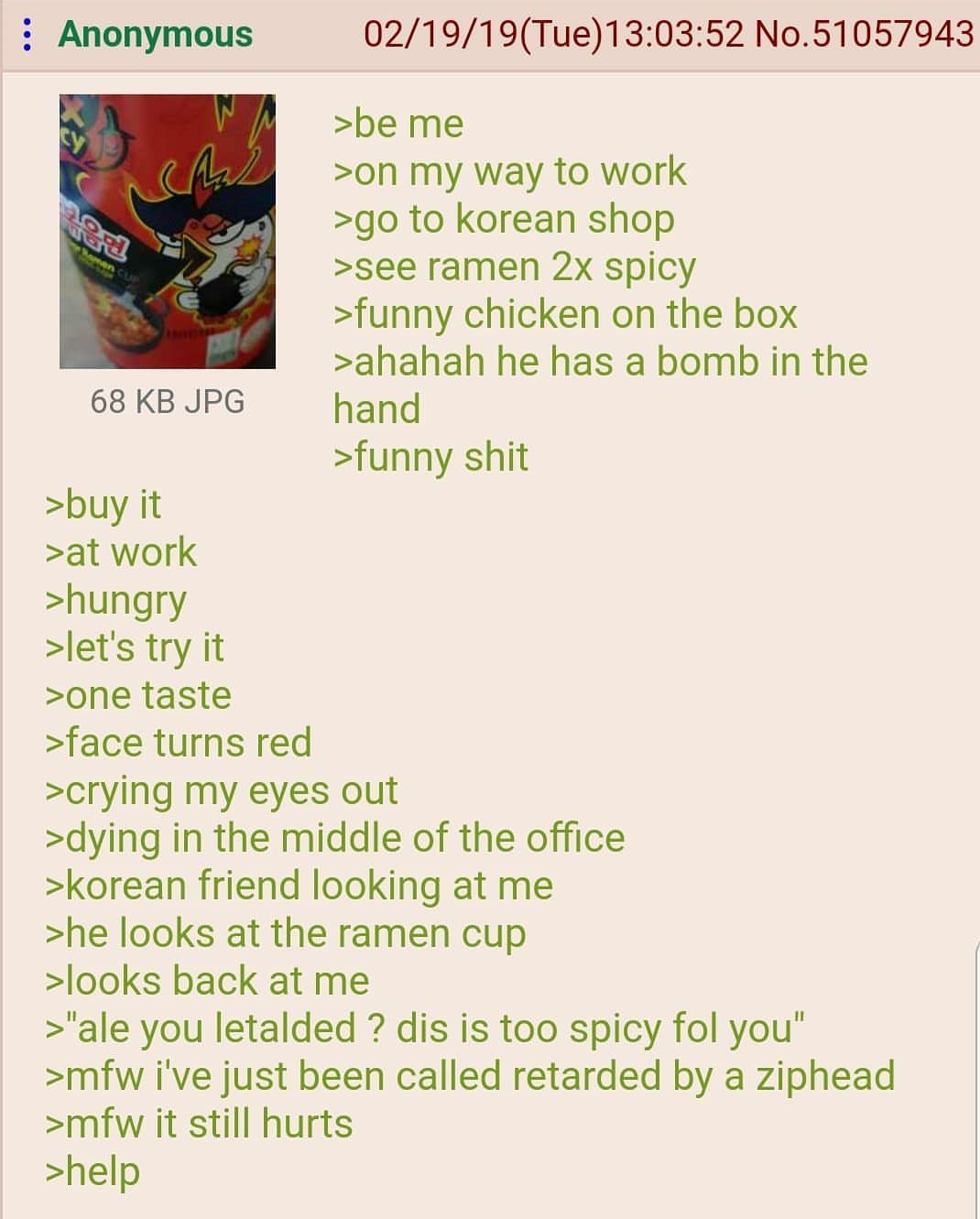 Anon buys ramen