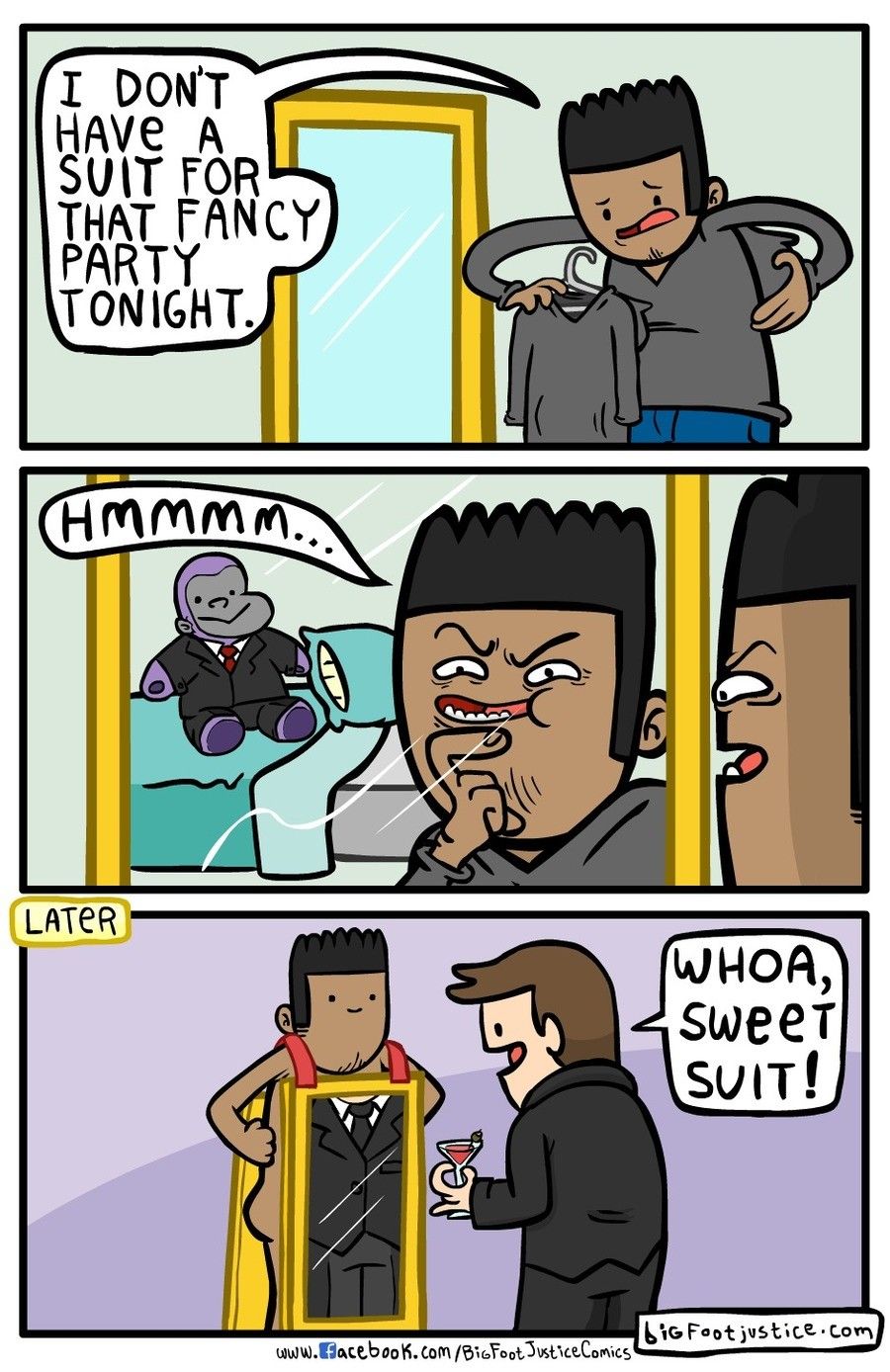 He needed to reflect