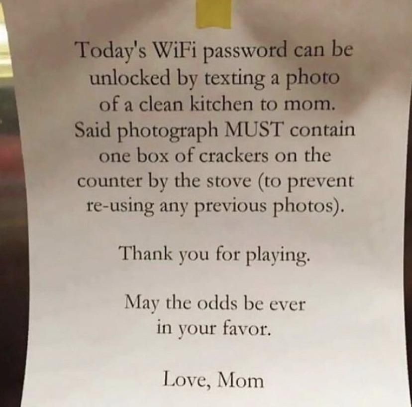 And the ‘Genius Mom Award’ goes to...