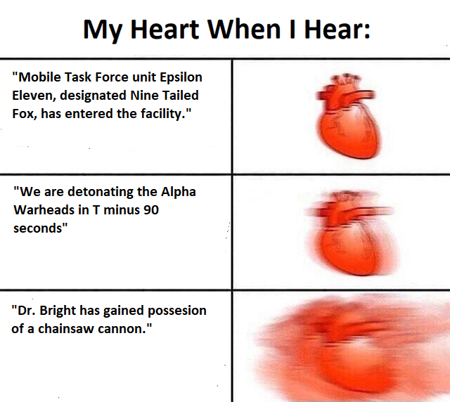 Relateable, never give bright a chainsaw