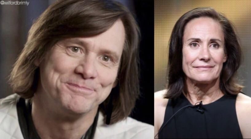 2019 Jim Carrey is turning into Aunt Jackie from Roseanne