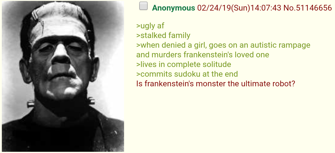 Anon is a monster