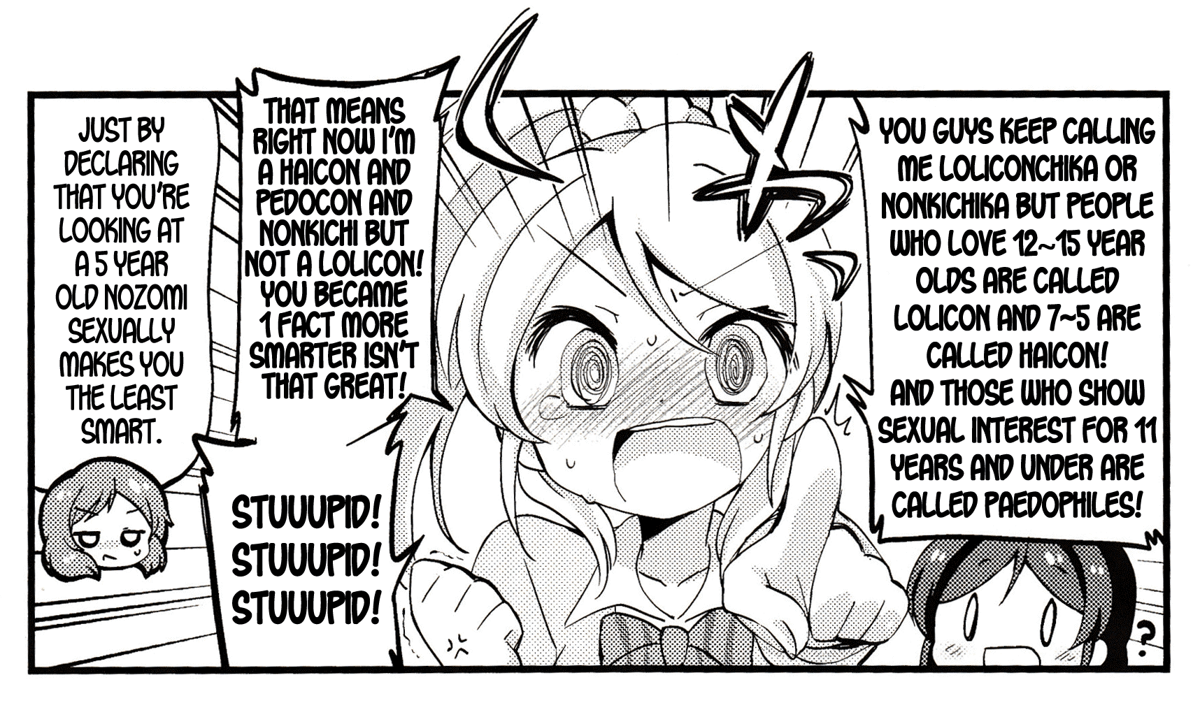 "why are you a pedophile sr tacos?"