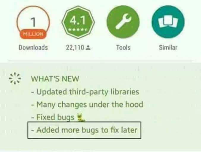 At least they're honest