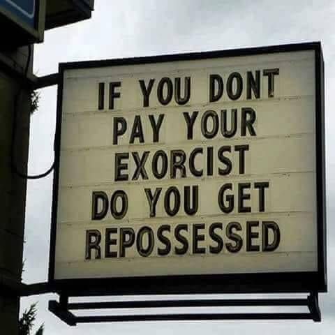 Pay Your Exorcist
