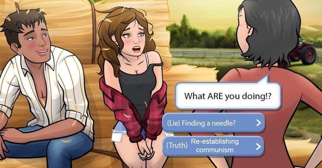 She's not ready for the truth