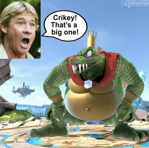 Crikey! This is stolen goods!