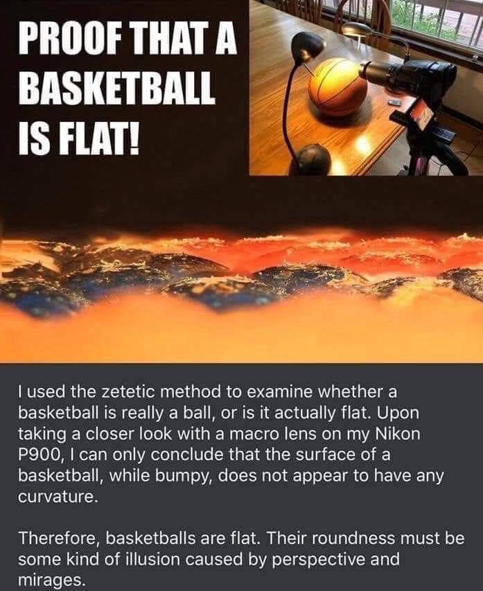 The Earth is flat. Confirmed.