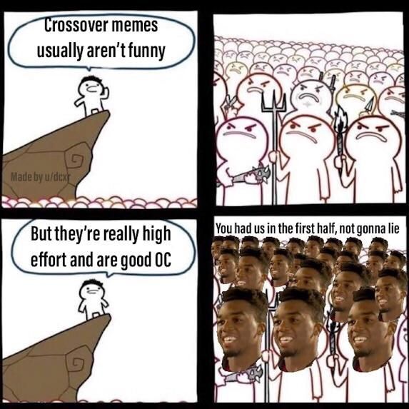Not funny at first