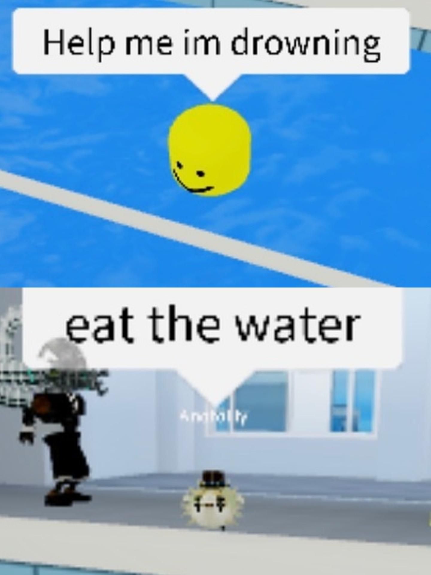 It works because there's no swimming for 60 minutes after eating