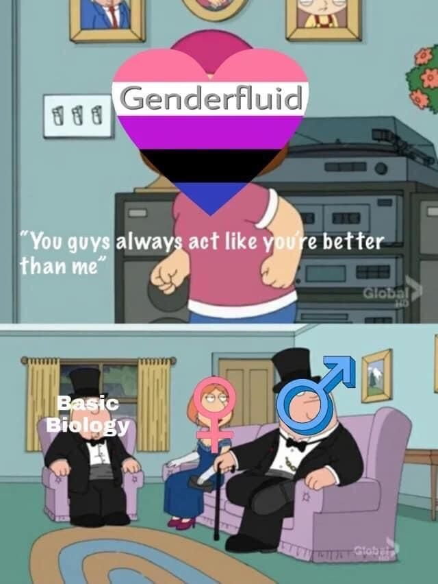 If I had 23,5 Chromosomes for every gender, I'd be related to Iron Man (stolen from Hiddenlol)