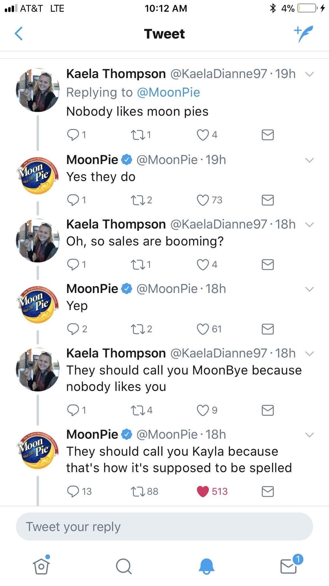Moon Pie ain't having it.