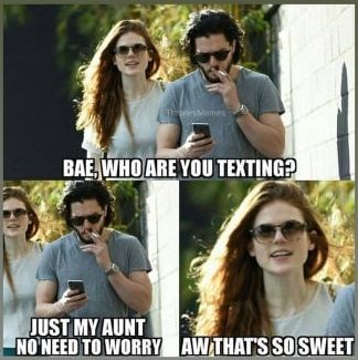 She knows nothing