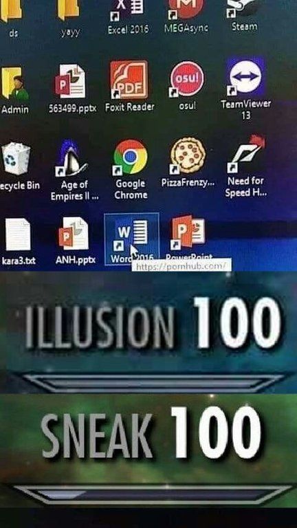Advanced sneak