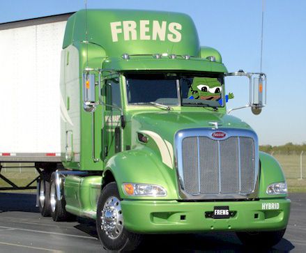 FRENS TRUCK COMING HONK HONK :D