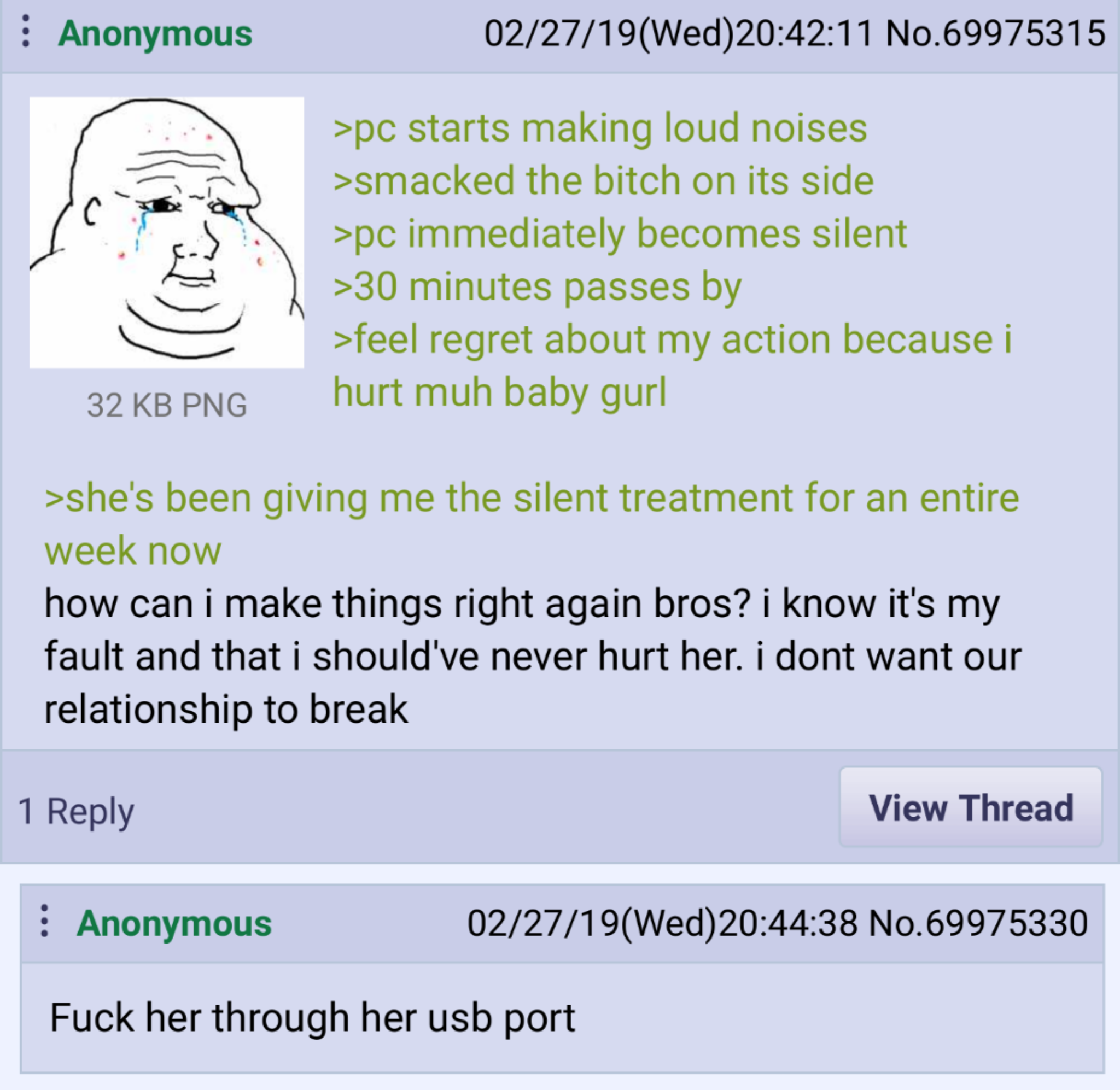 Anon and his PC