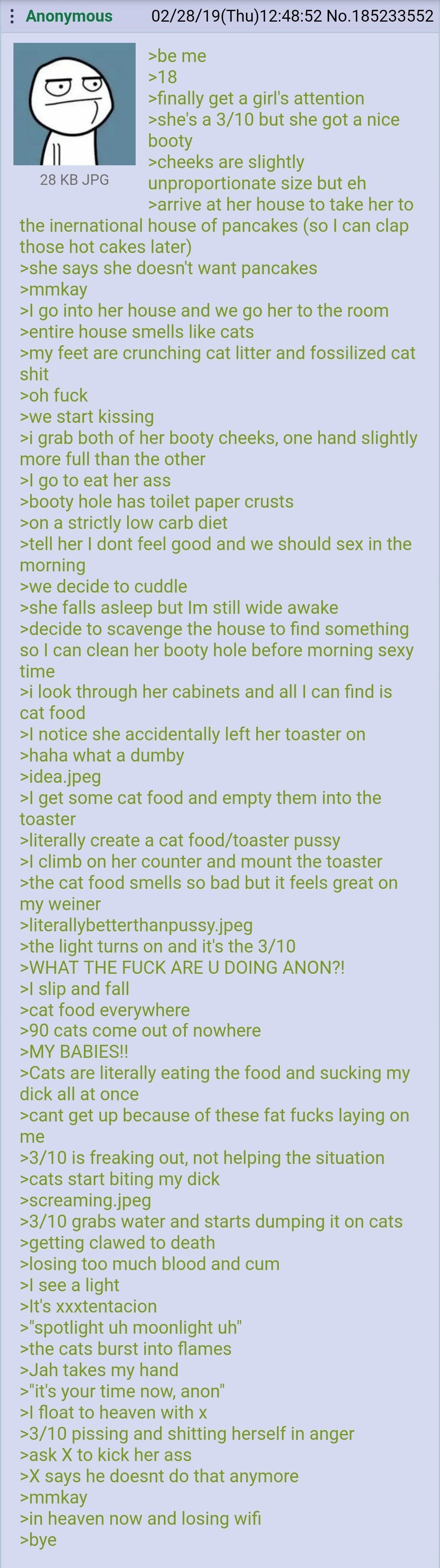 Anon meets a 3/10