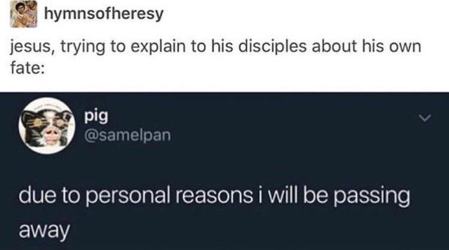 It be like this sometimes