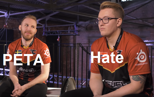 maybe they are all just masochists and like the hate?