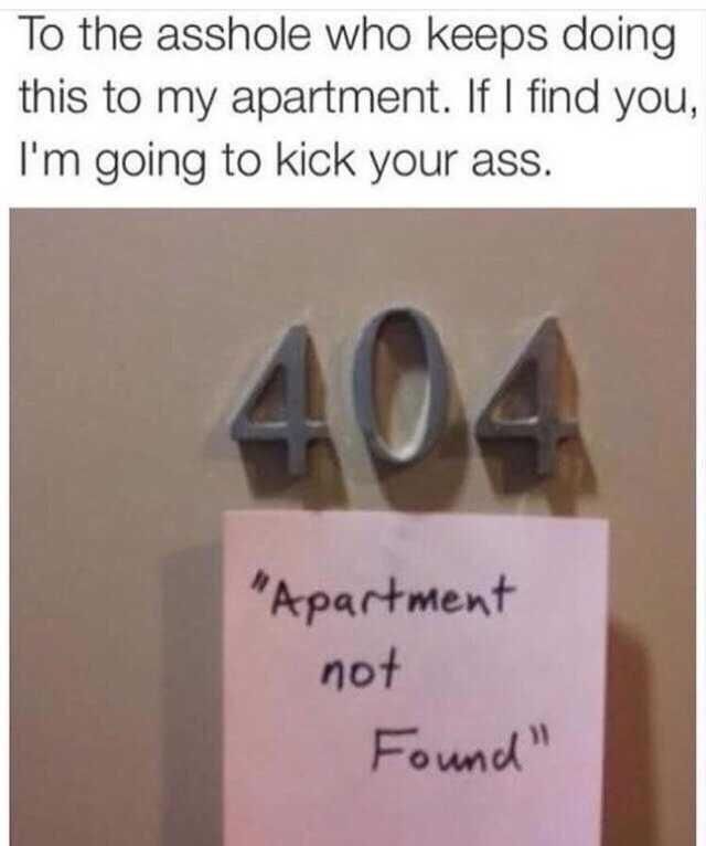 Error Apartment not found