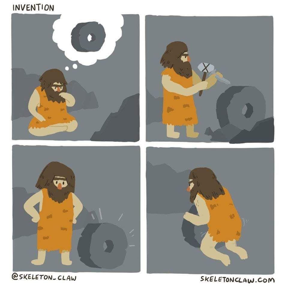 man, the great inventor