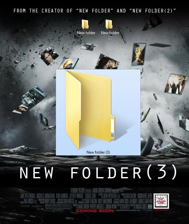 From the creator of "New Folder" and "New Folder"
