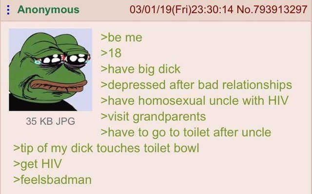 Anon is unlucky