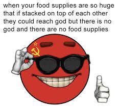 No gods or masters. Only the State and work. Thank you, communism the millions slaughtered curse you