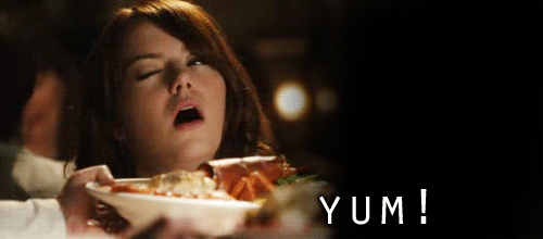 Everytime I eat something yummi after dieting the whole month