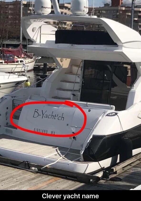 Is this your yacht?