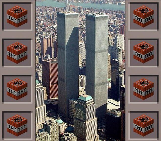 but the steel beams and the jet fuel are missing