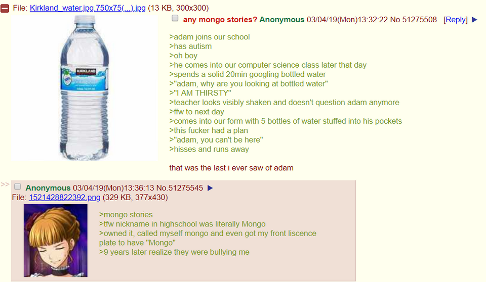 Anon and the autist